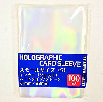 ホログラム トレカ スリーブ ホログラムトレカスリーブ（レギュラーサイズ対応、ドット柄